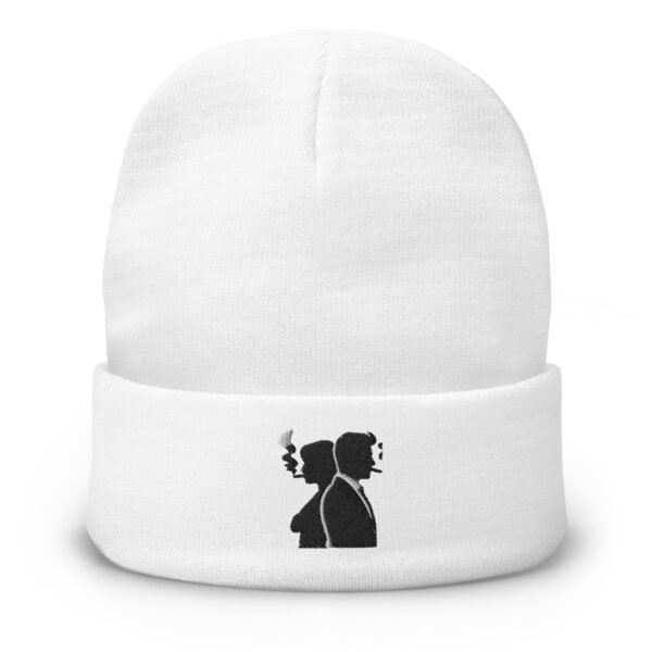 Embroidered Logo Knitted Beanie - Image 4